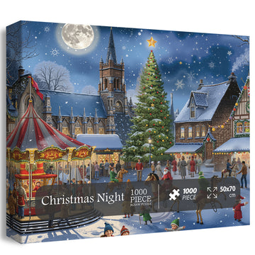 Puzzle Nuit de Noël 1000 pièces